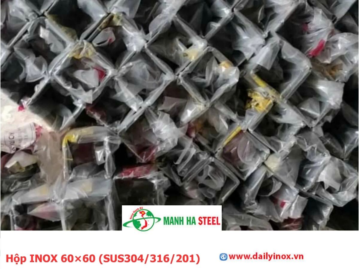 Hộp INOX 60×60 (SUS304/316/201)
