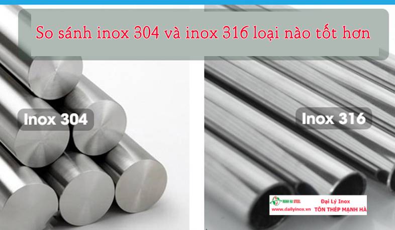 Inox 304, 316 trên máy nước nóng là gì? Ưu nhược điểm của chúng