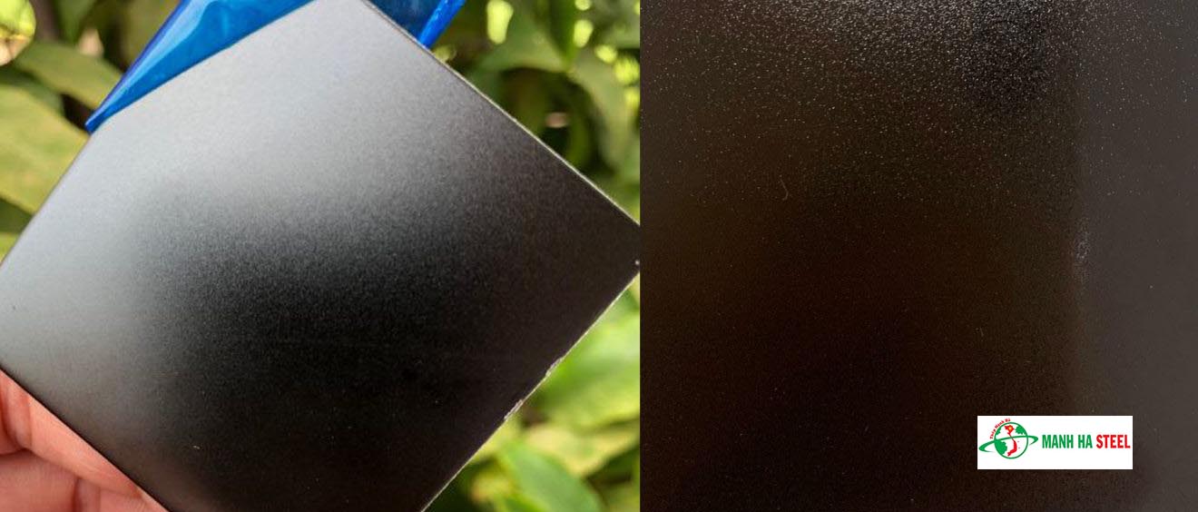 Inox Cát Đen chống vân tay