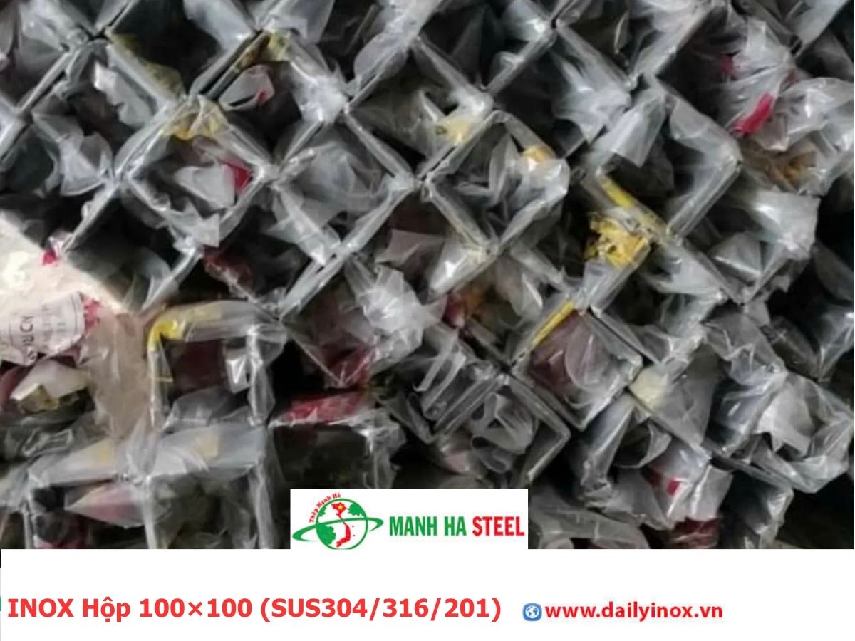 INOX Hộp 100×100 (SUS304/316/201)