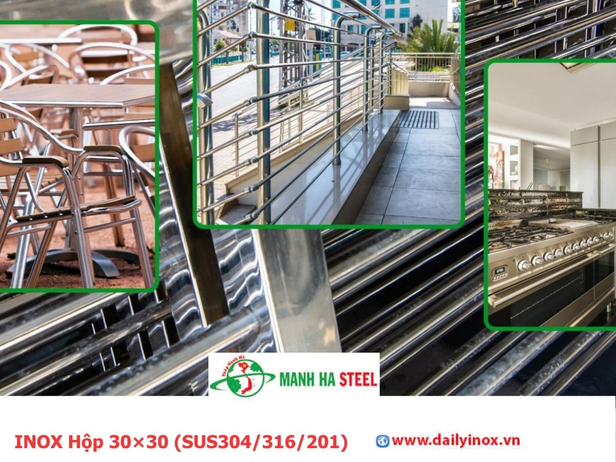 INOX Hộp 30×30 (SUS304/316/201)