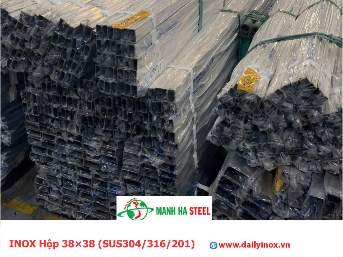 INOX Hộp 38×38 (SUS304/316/201)