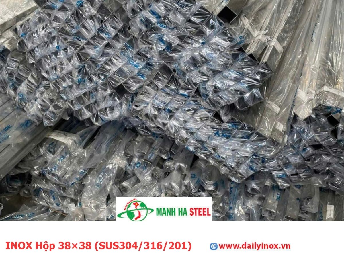 INOX Hộp 38×38 (SUS304/316/201)