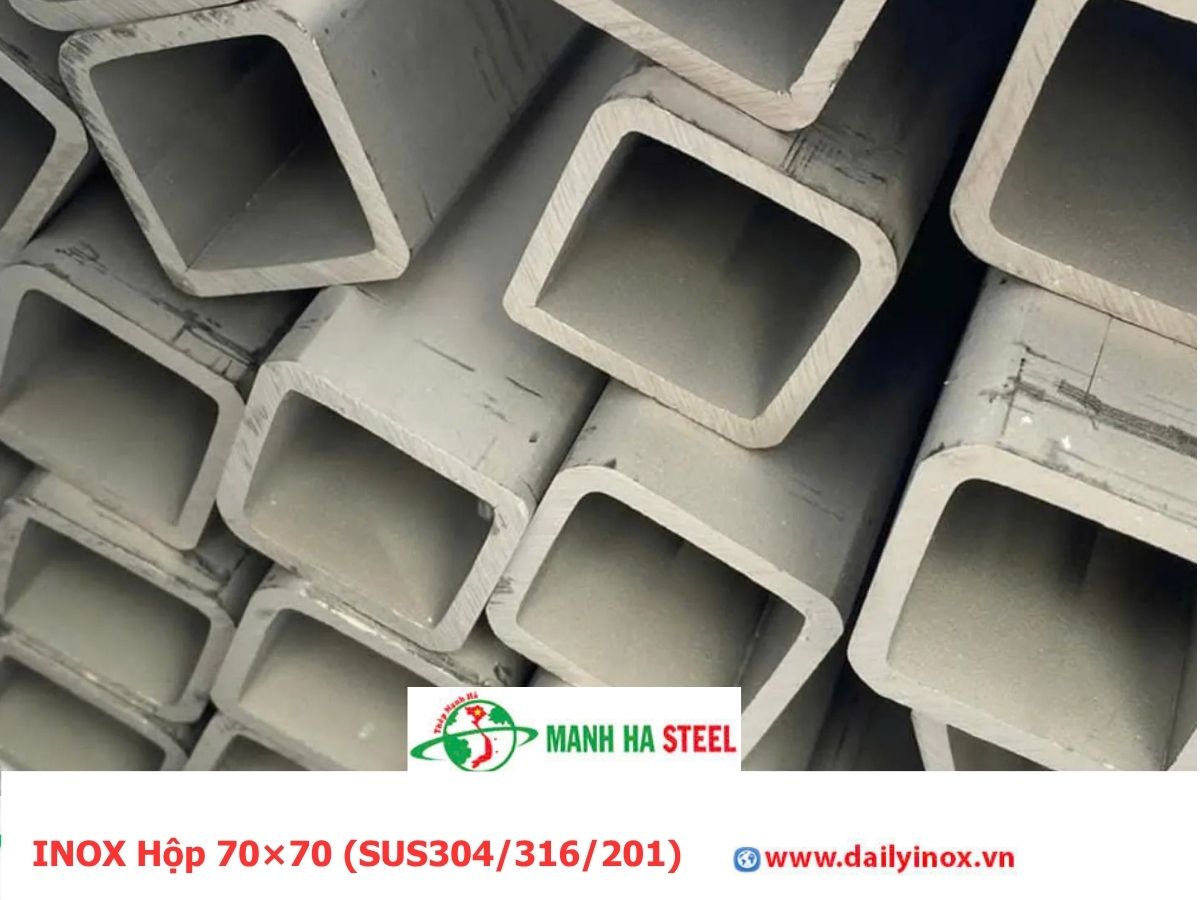 INOX Hộp 70×70 (SUS304/316/201)