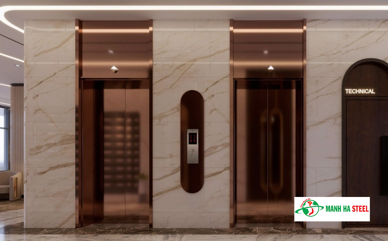 Inox màu nâu – Stainless Steel Color Brown