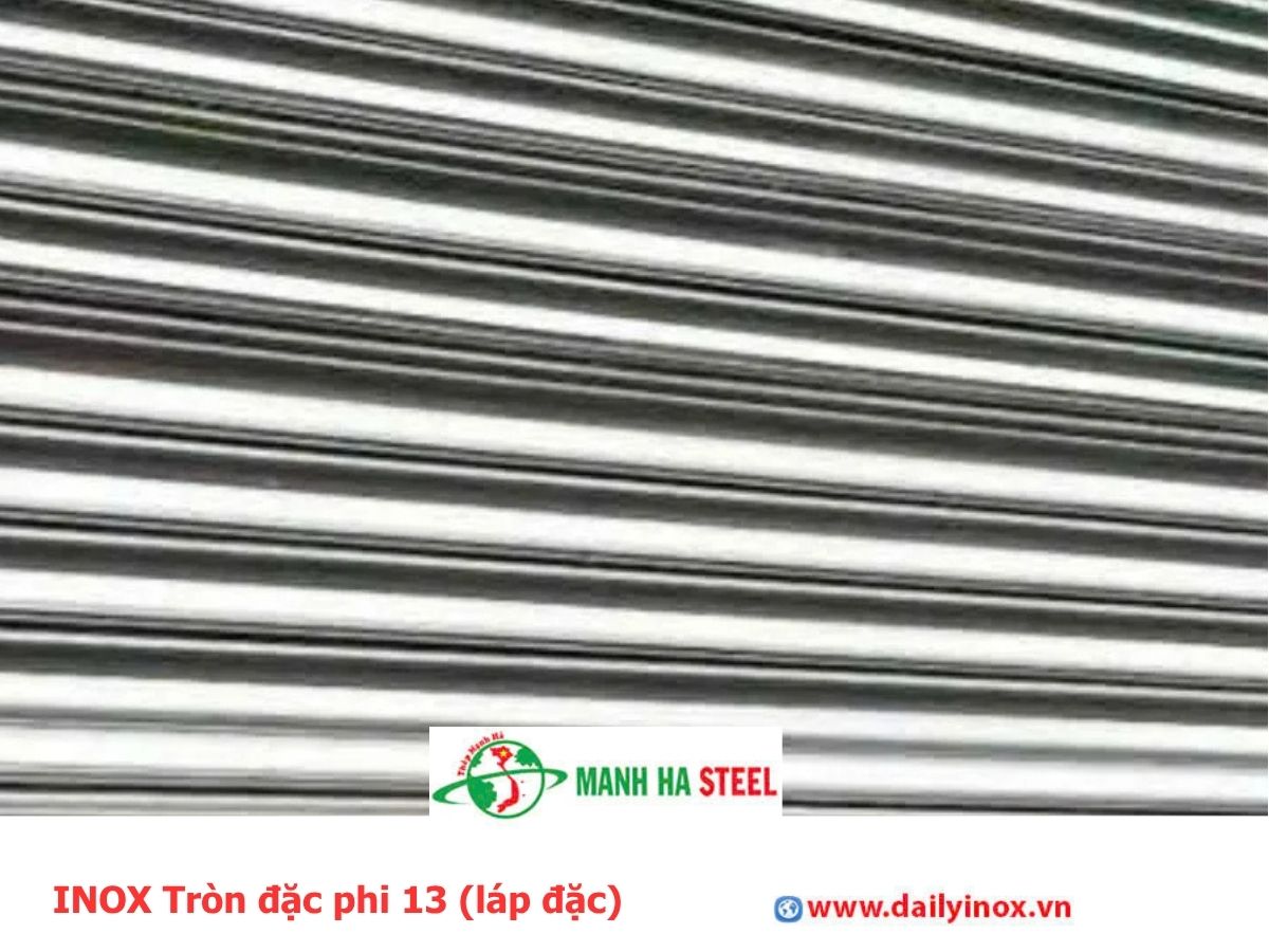 INOX Tròn đặc phi 13 (láp đặc)