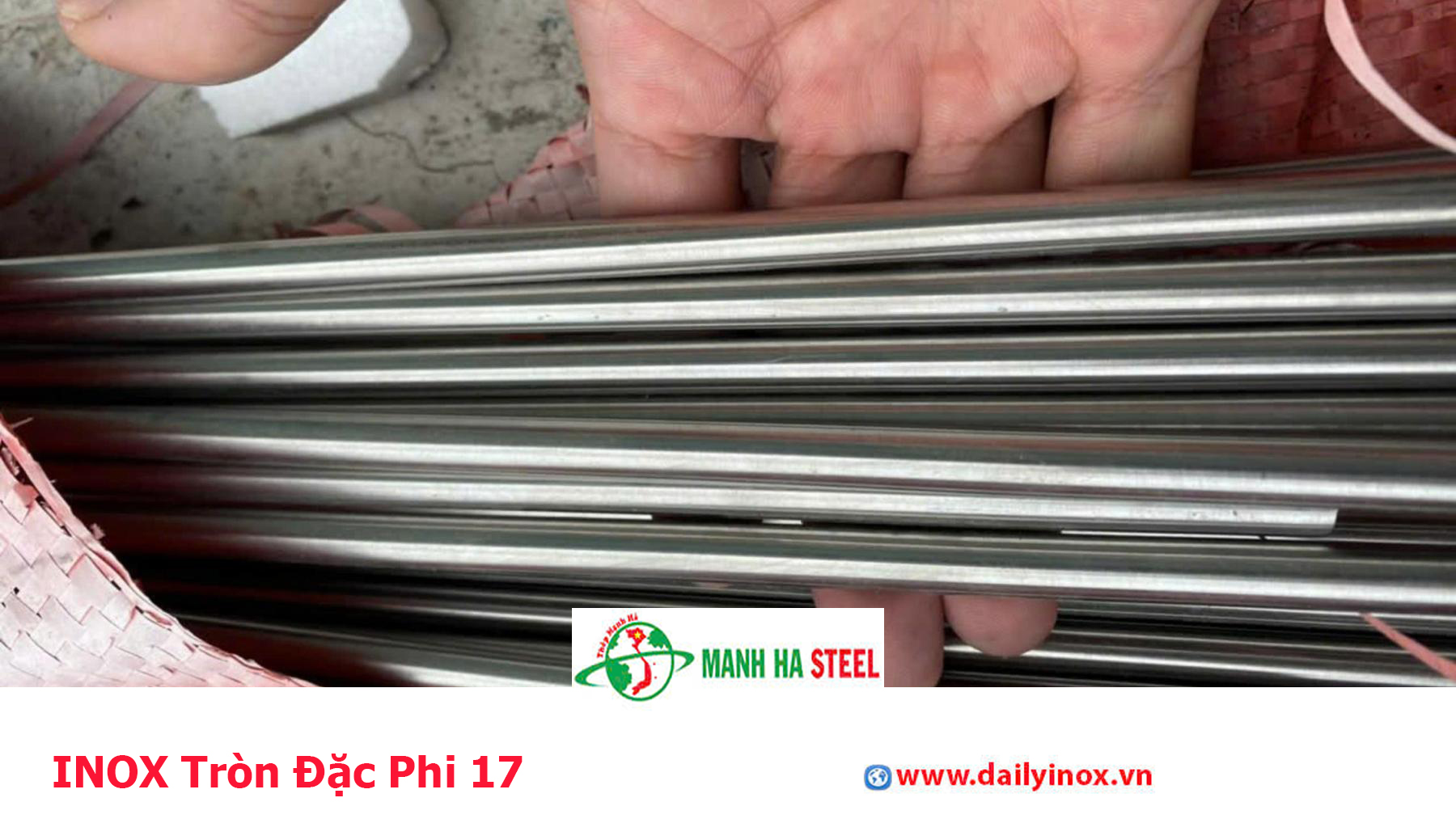 INOX Tròn Đặc Phi 17