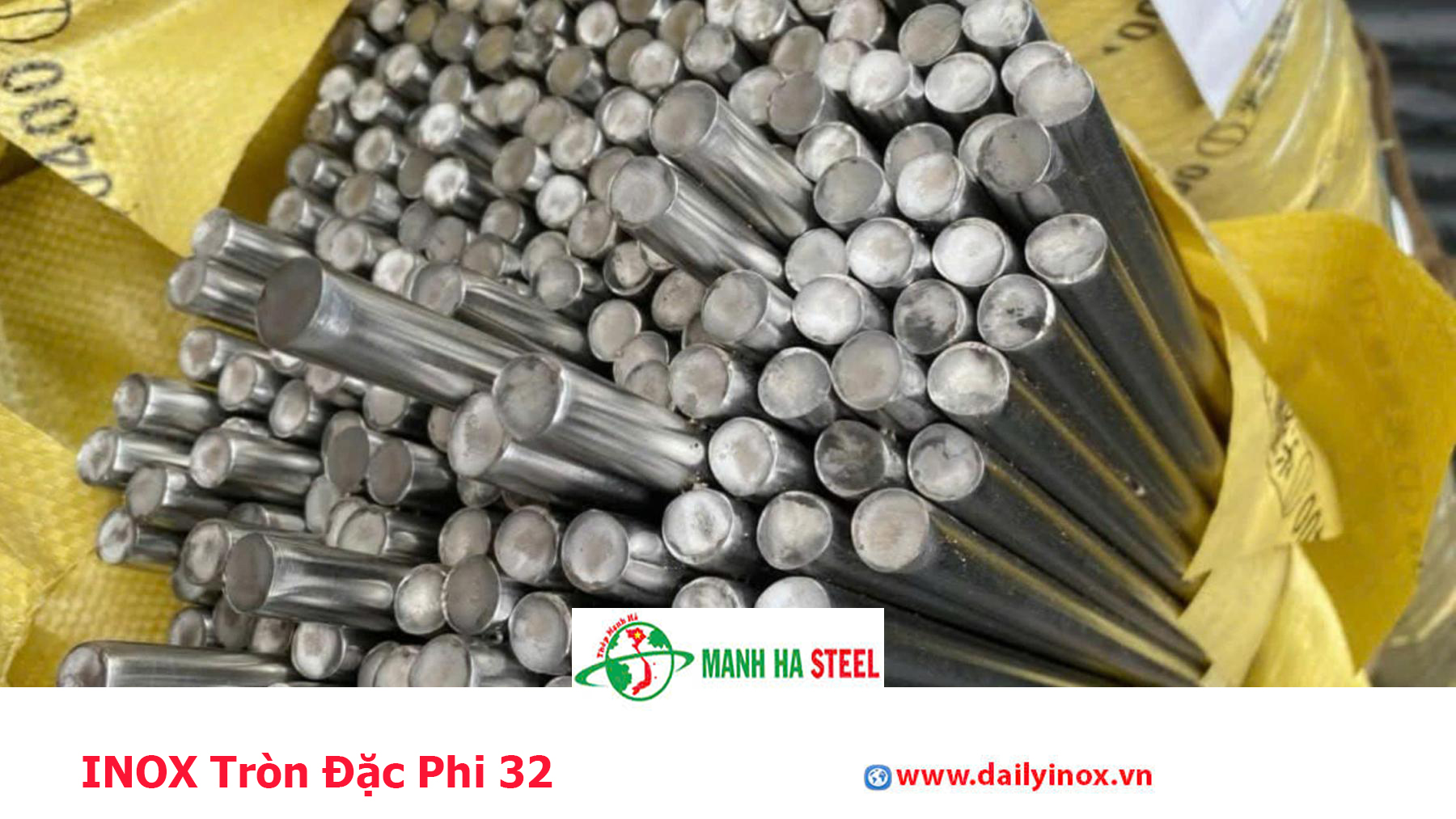 INOX Tròn Đặc Phi 32