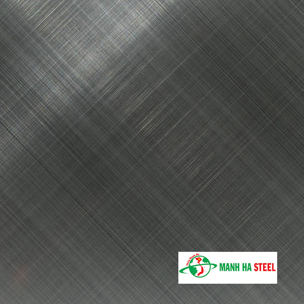 Inox xước chéo đen chống vân tay (AFP)