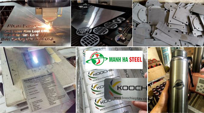 Khắc laser inox