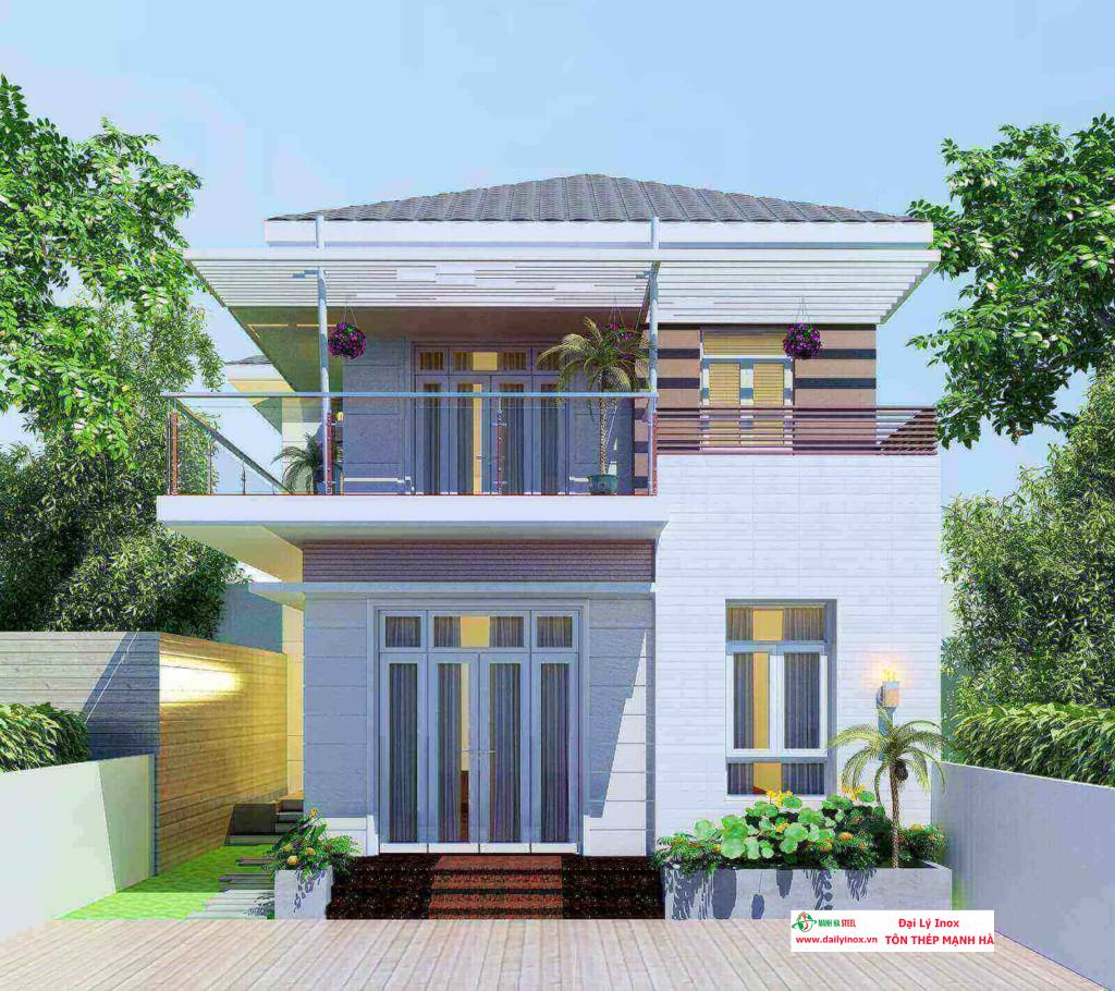 Kinh nghiệm xây nhà 2 tầng chưa đến 500 triệu cho vợ chồng trẻ