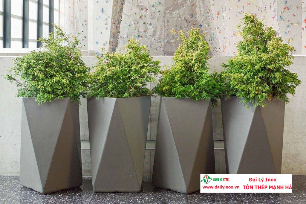 Cách làm chậu cảnh từ xi măng cực đơn giản tại nhà