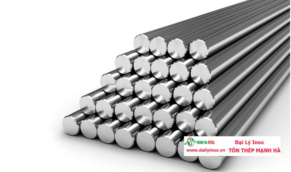 Láp tròn inox - Giải pháp cho gia công cơ khí chính xác