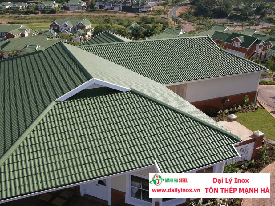 5+ Ngói Màu Xanh Rêu Chất Lượng & Mẫu Nhà Ngói Xanh Rêu