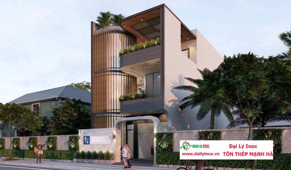 20+ Mẫu nhà 3 tầng kết hợp kinh doanh sở hữu thiết kế hút mắt