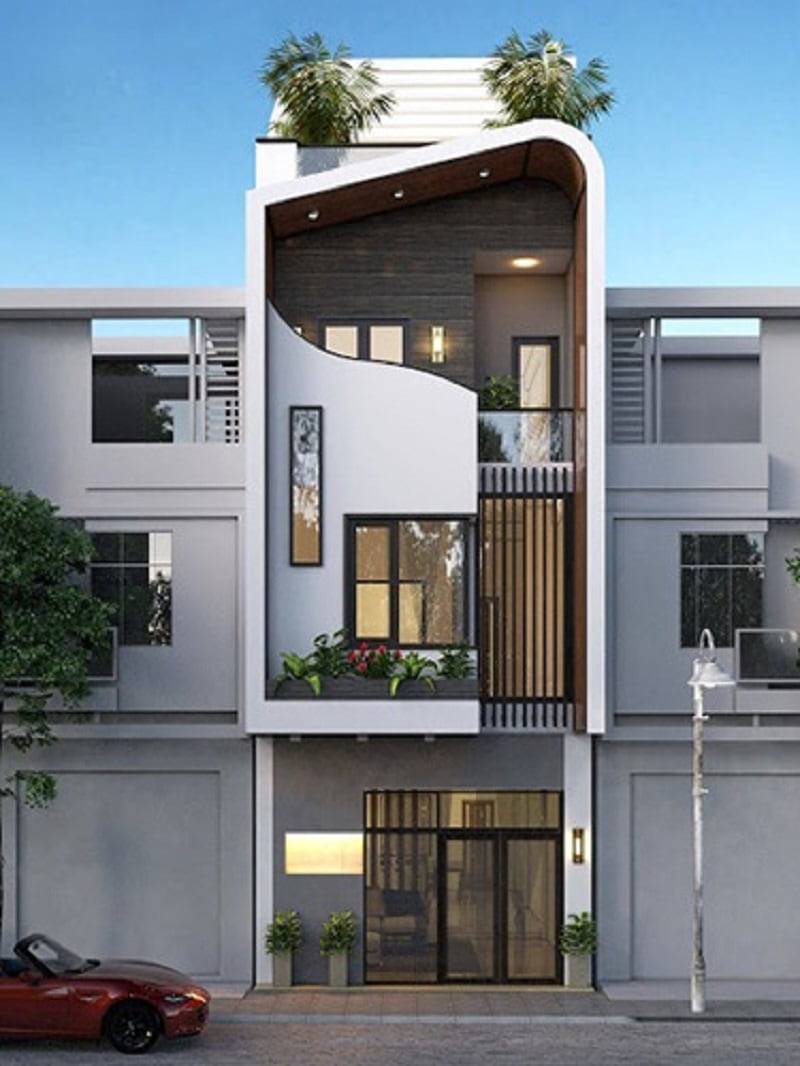 20+ Mẫu nhà 3 tầng kết hợp kinh doanh sở hữu thiết kế hút mắt
