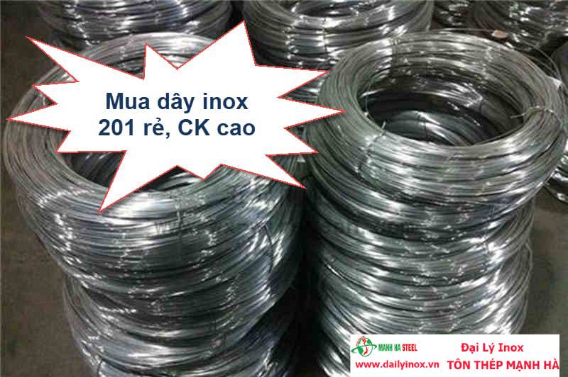Mua dây inox phi số lượng lớn ở đâu uy tín?