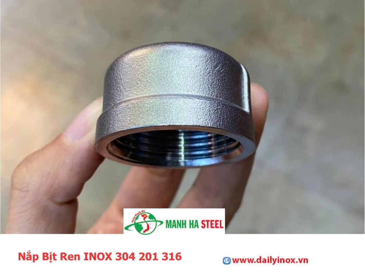 Nắp Bịt Ren INOX 304 201 316