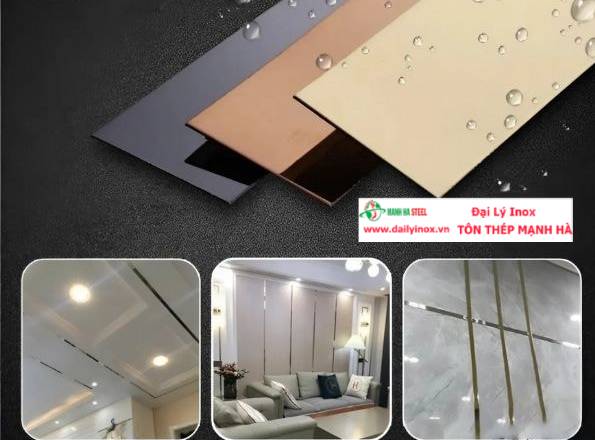 Nẹp Inox Lập Là 80mm