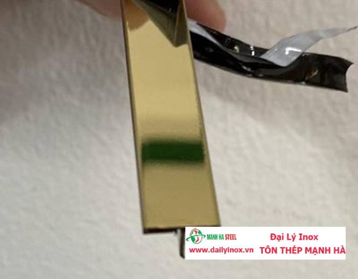 Nẹp T Inox Vàng