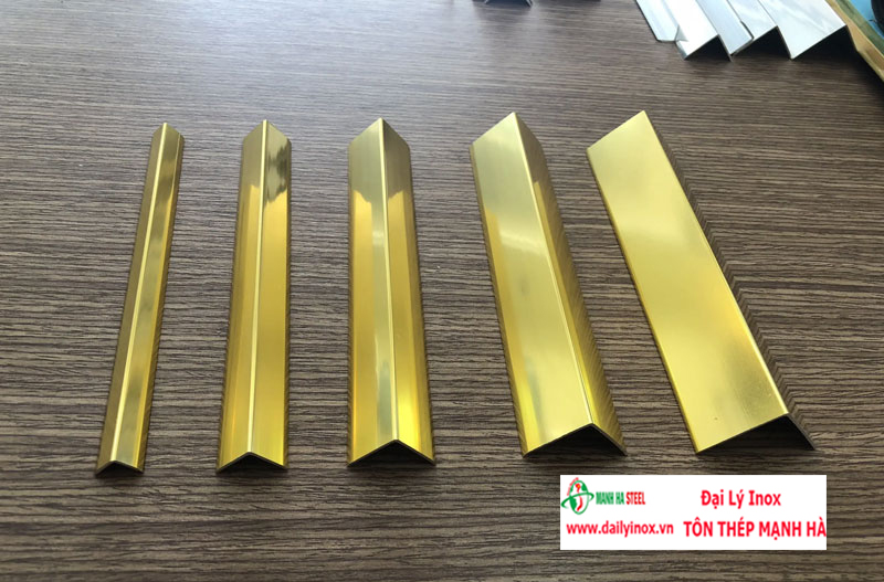 Nẹp V Inox Màu - 02
