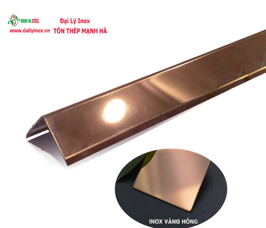 Nẹp V Inox Màu - 04