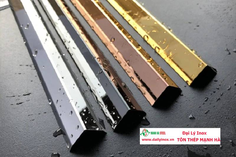 Nẹp V Inox Màu - 08