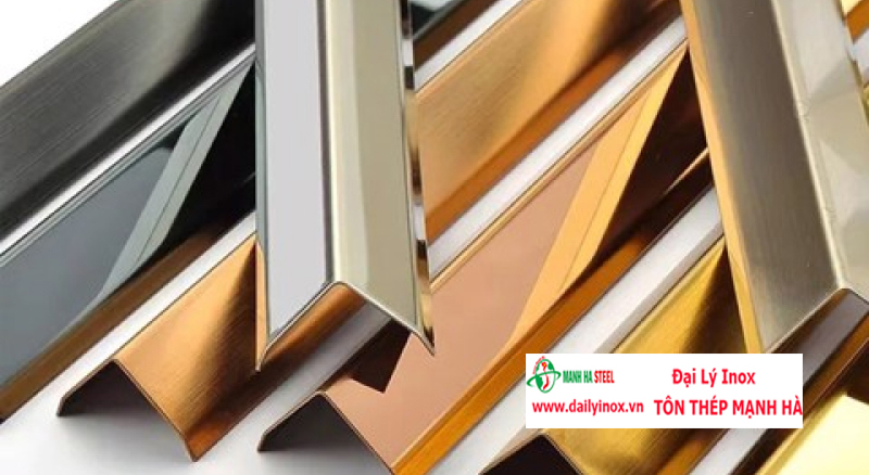 Nẹp V Inox Màu - 08