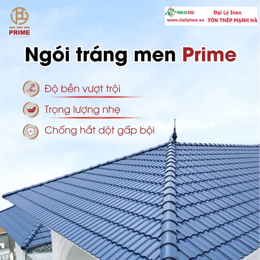 Ngói Prime có tốt không? 6 ưu điểm của ngói Prime khiến nhiều gia chủ ưa chuộng