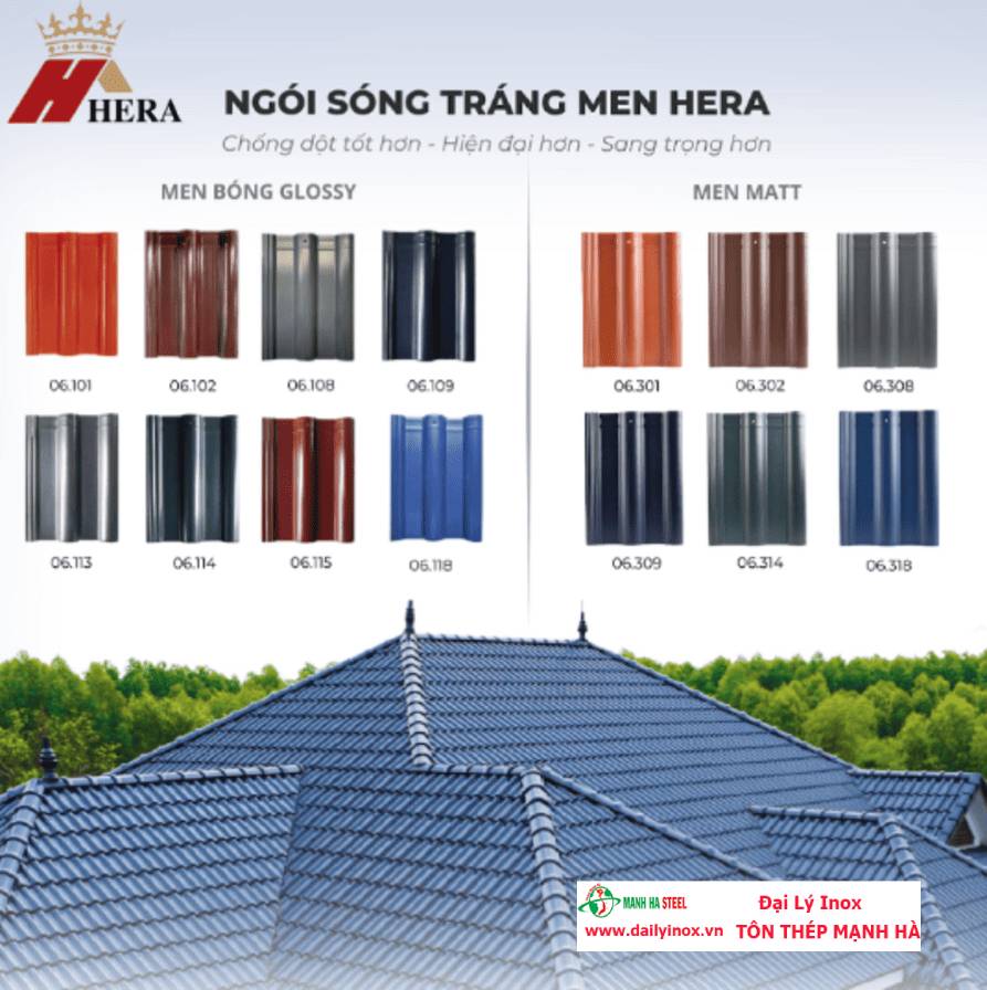 10+ Ngói Tráng Men Chất Lượng Được Ưa Chuộng Nhất 2025