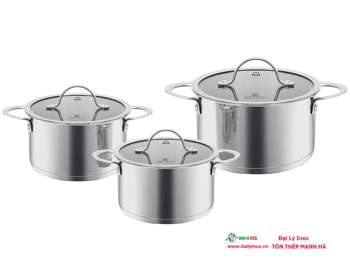 Nồi Inox 304 Không Gỉ, An Toàn Thực Phẩm