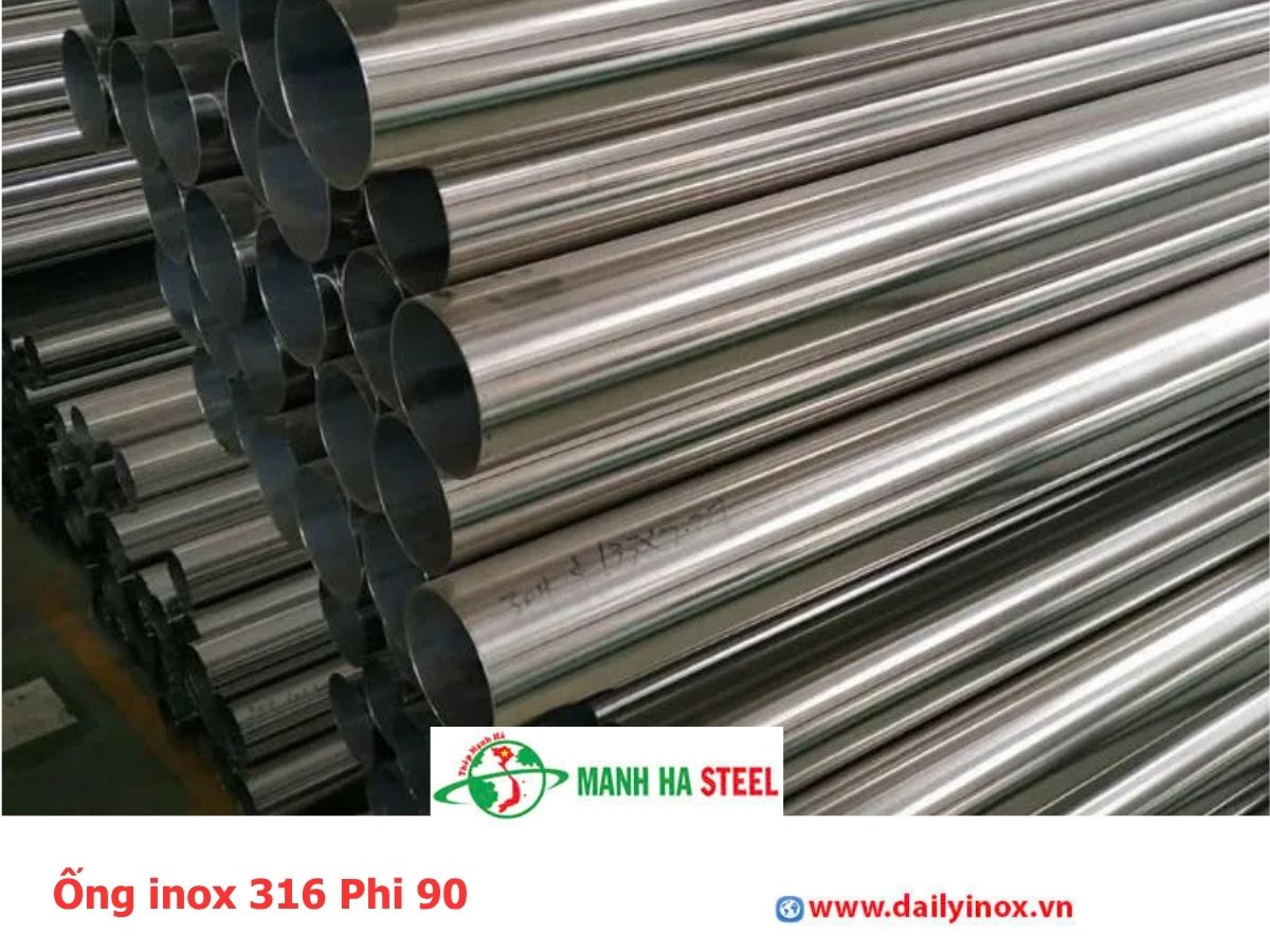 ống inox 316 Phi 90