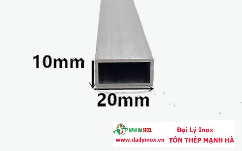 Ống inox hộp Đại Dương 10×20 (201/304/410/430)