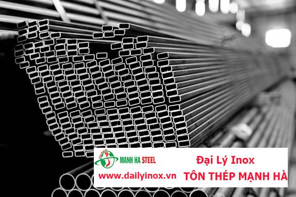 Ống inox hộp Đại Dương 10×50 (201/304/410/430)