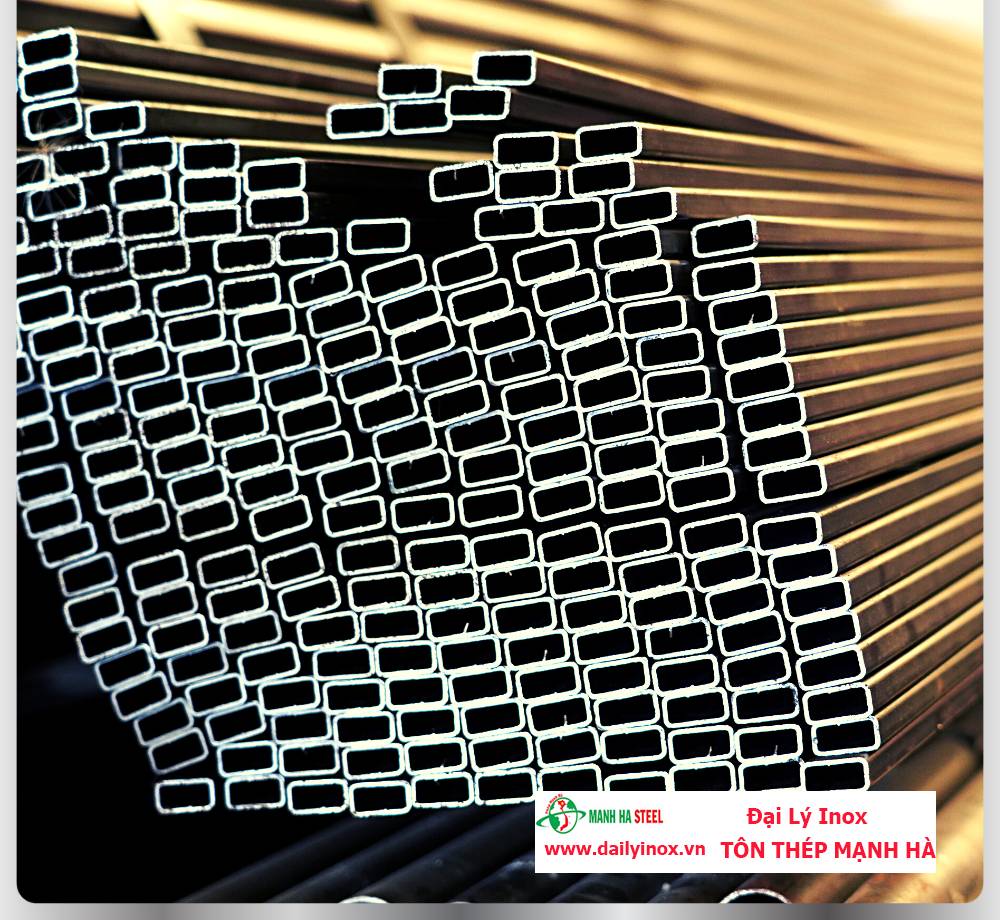 Ống inox hộp Đại Dương 10×50 (201/304/410/430)