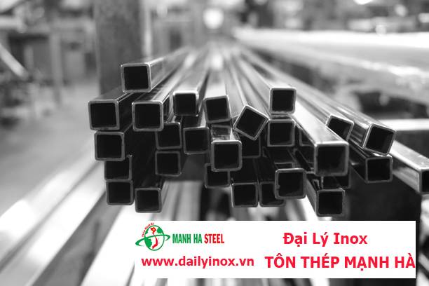 Ống inox hộp Đại Dương 12,5×12,5 (201/304/410/430)