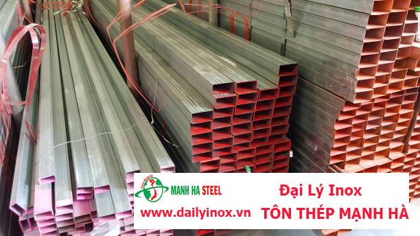 Ống inox hộp Đại Dương 15×25 (201/304/410/430)