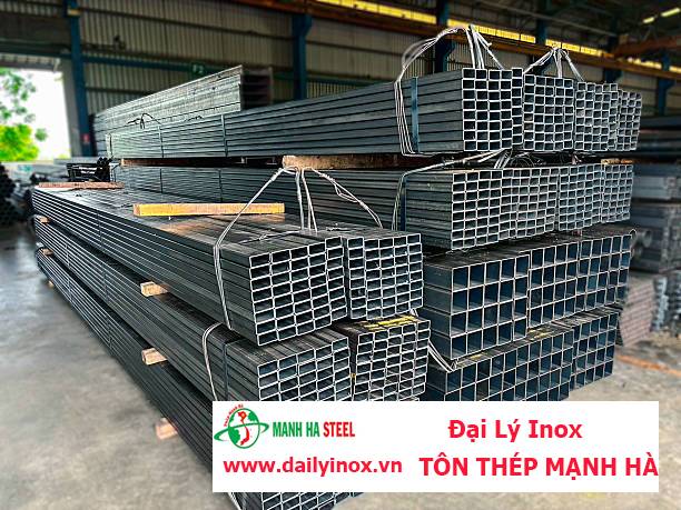 Ống inox hộp Đại Dương 20×60 (201/304/410/430)
