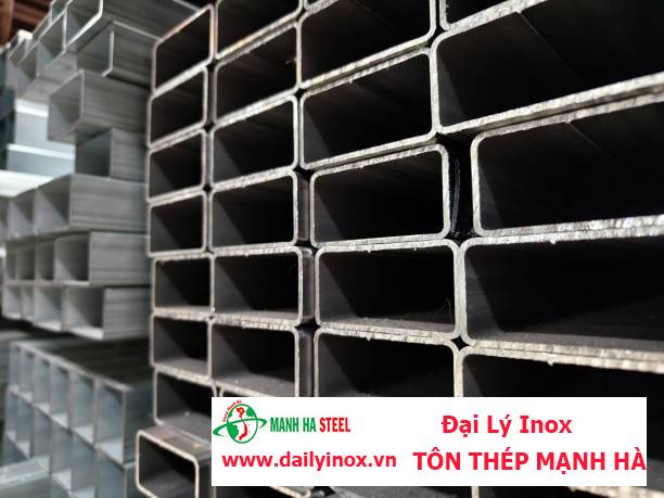 Ống inox hộp Đại Dương 25×50 (201/304/410/430)