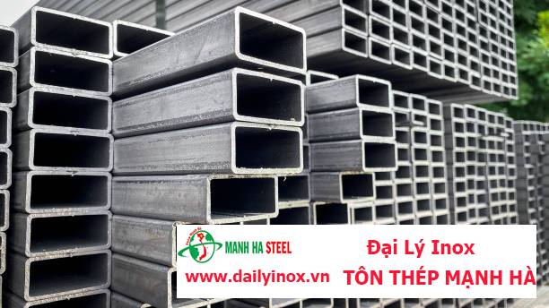 Ống inox hộp Đại Dương 25×50 (201/304/410/430)