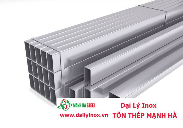 Ống inox hộp Đại Dương 25×50 (201/304/410/430)