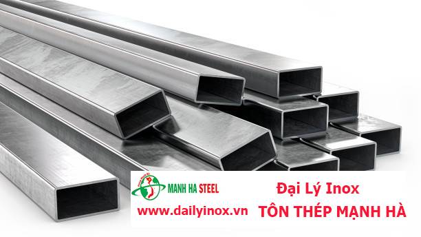 Ống inox hộp Đại Dương 40×80 (201/304/410/430)
