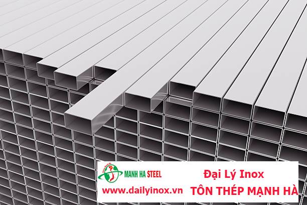 Ống inox hộp Đại Dương 40×80 (201/304/410/430)