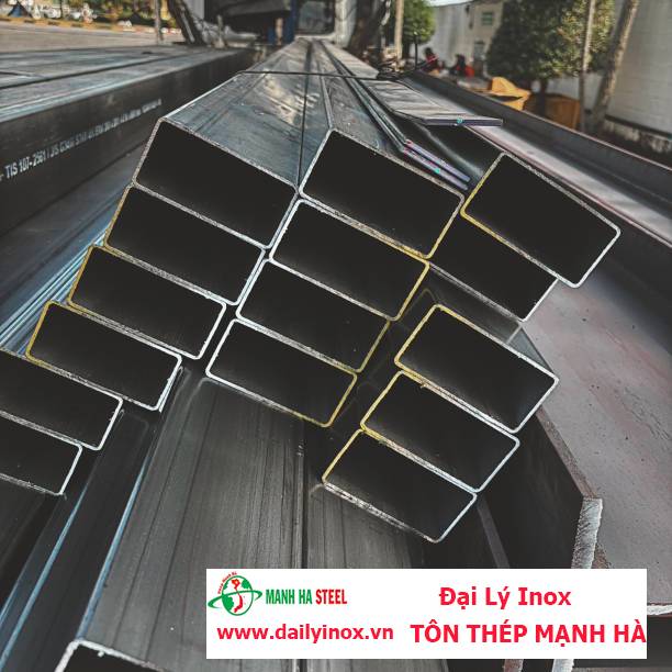 Ống inox hộp Đại Dương 50×100 (201/304/410/430)