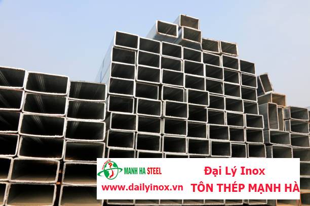 Ống inox hộp Đại Dương 50×100 (201/304/410/430)
