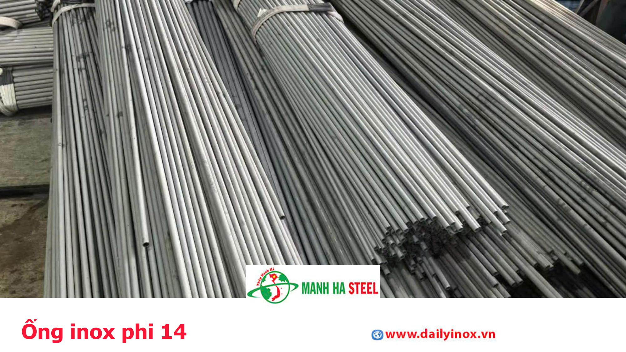 Ống inox phi 14