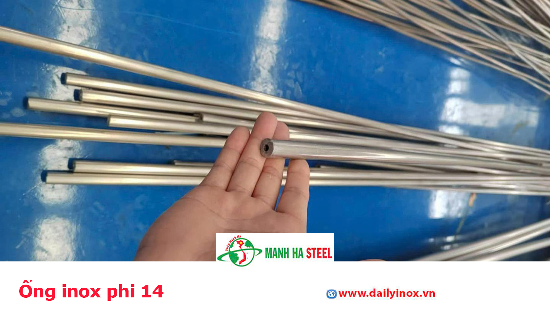 Ống inox phi 14