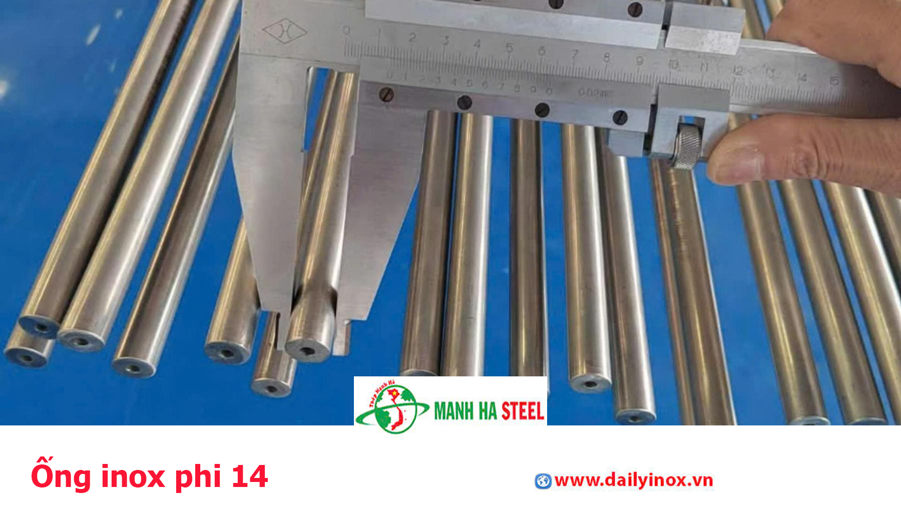 Ống inox phi 14
