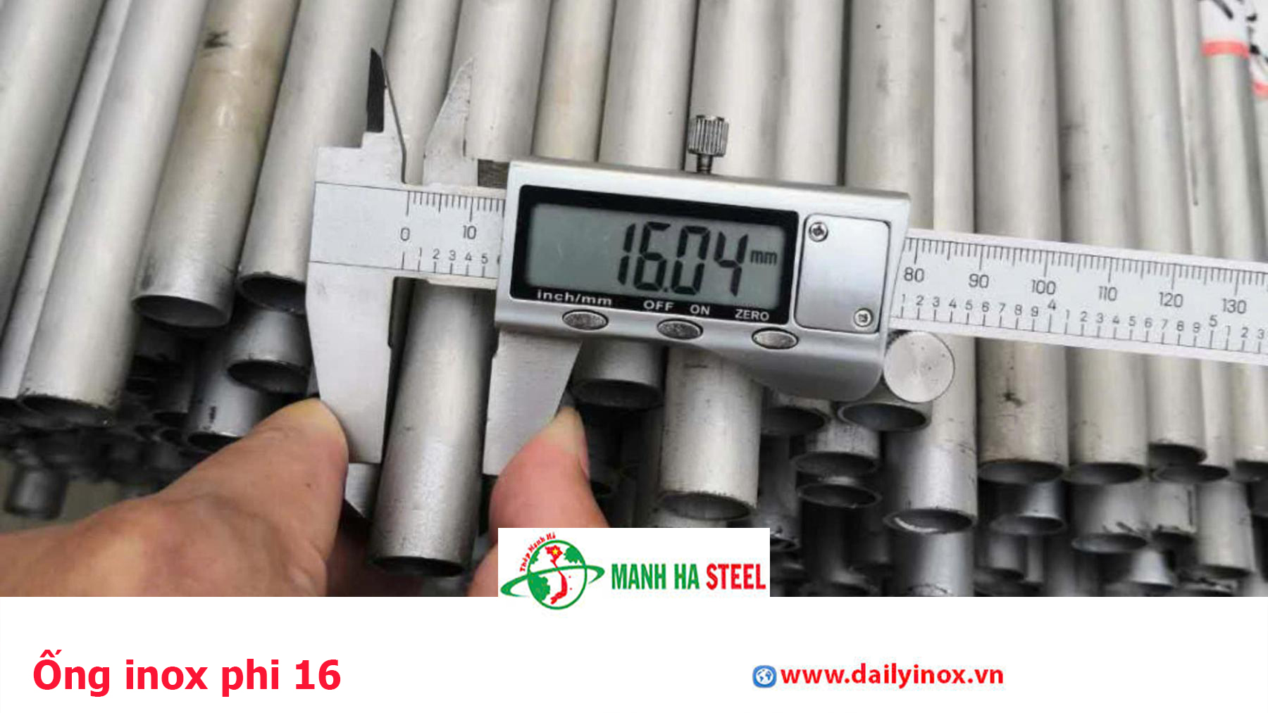 Ống INOX Phi 16