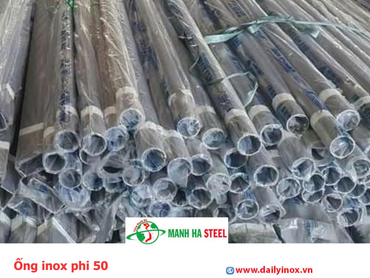 Ống inox phi 50
